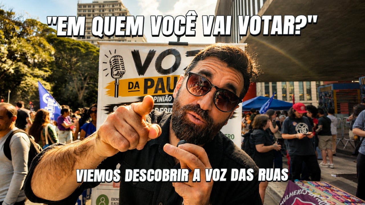 Lula, Flávio Bolsonaro, Renan Santos ou nenhum? Fomos descobrir a realidade | Voz das Ruas #04