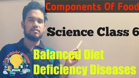 Balanced Diet and Deficiency Diseases - Components of Food || Science || Class 6 || Part 3