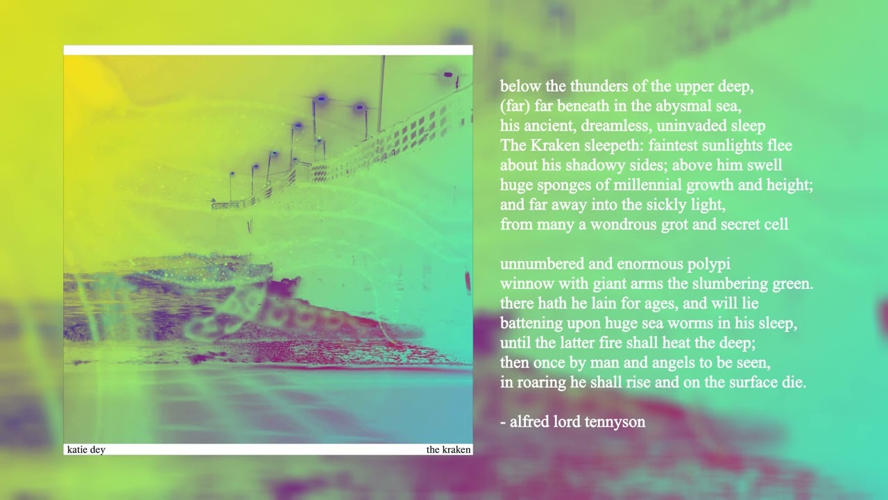 katie dey 『 01 the kraken 』 lyric video