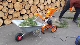 Compact 4HP Electric Wood Chipper - Garden Shredder (FM4DDE) screenshot 4