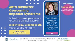 ARTS BUSINESS: Overcoming Imposter Syndrome Through Adaptability