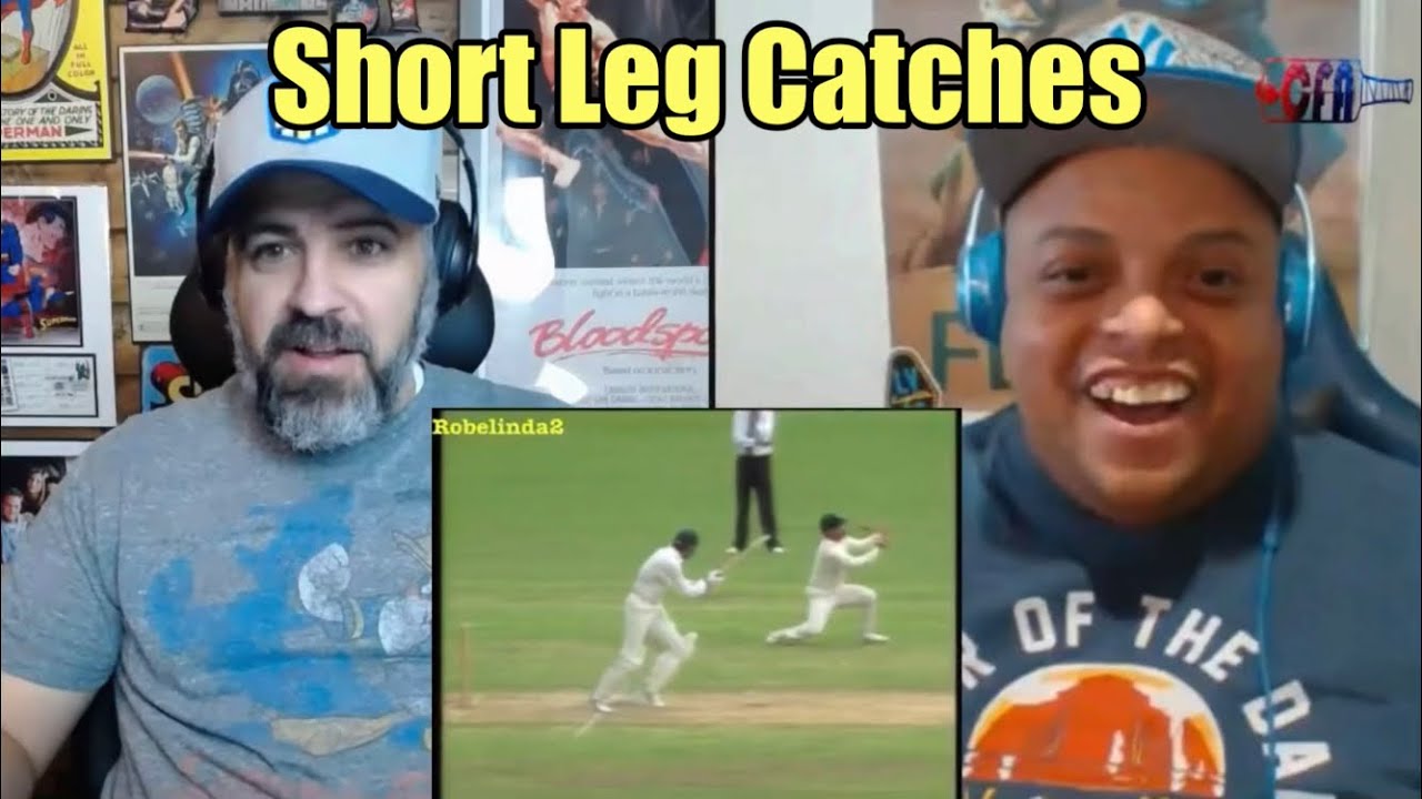8 Impossible Short Leg Catches in Cricket Reaction YouTube