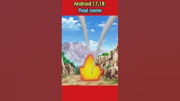 goku : most powerful villain: Android 17, 18 real name? #shorts #muigoku #dbs #dbz #whis #goku