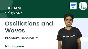 Problem Session-2 | Oscillations and Waves | Physics | IIT JAM | Exam Physics | Nitin Kumar