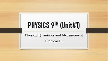 1- Class 9 Physics Chapter# 1 Numerical Problem 1.1 |Prefixes & Scientific Notation|Easy & Simple|