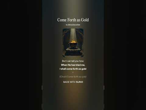 Come Forth as Gold