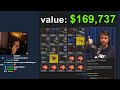 gaules' insane csgo inventory