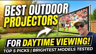 TOP 5 Best Projector For Daytime Viewing Outside 2026 TOP 5 Best Projector For Daytime Viewing Outside 2026