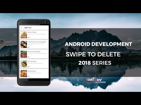 Android Development Tutorial - Swipe To Delete RecyclerView Item