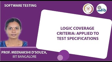 Logic Coverage Criteria: Applied to Test Specifications