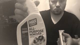 Sole Swap Restoration Paint Removal