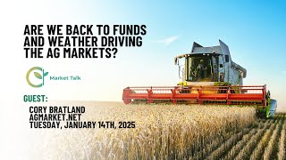 Are We Back to Funds and Weather Driving the Ag Markets?