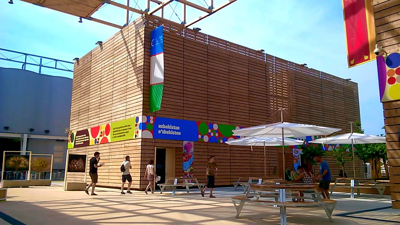 Uzbekistan Pavilion - Cluster Fruits and Legumes
