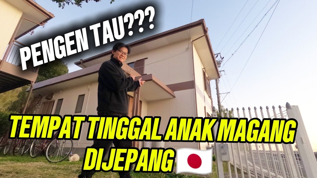CALON KENSHUSEI HARUS TAU‼️INILAH TEMPAT TINGGAL ANAK MAGANG DIJEPANG 🇯🇵|| review apato jepang 