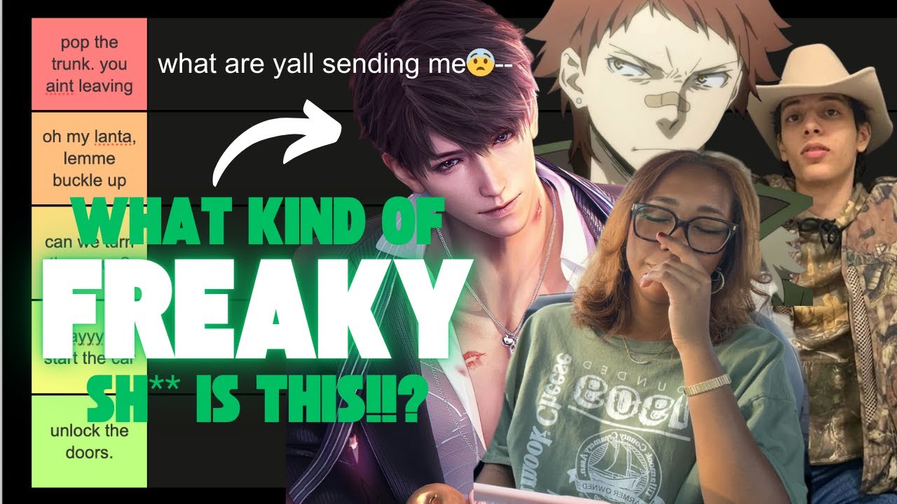 TRAPPED with HAMZAH!? (yall are freaky) | tier ranking your CHARACTER EDITS