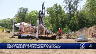 NioCorp officially gets $10 million grant from DOD as it hopes to build southeast Nebraska rare e...