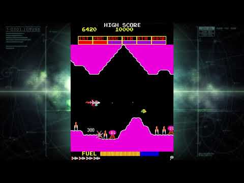 Arcade Classics Anniversary Collection (PC) Scramble Longplay & Ending (Game Loops)