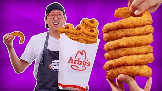 DIY Giant Arby’s Curly Fries