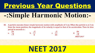 A particle executes linear simple harmonic motion with amplitude of 3 cm. When the particle is at 2