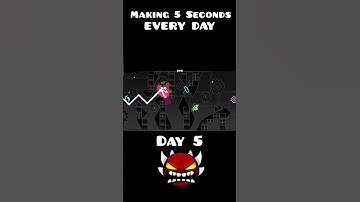 Making 5 seconds of an Extreme Demon everyday DAY 5 #geometrydash #gdupdate #gd #gaming #gddemon