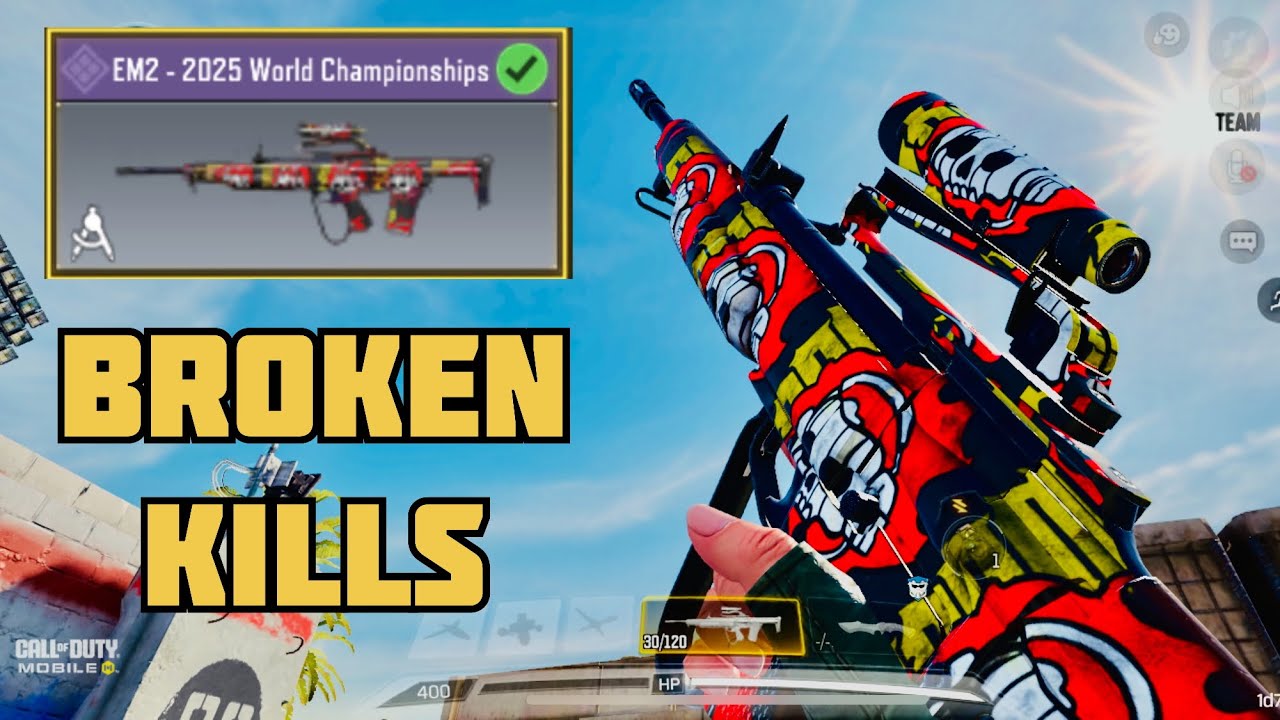 Best EM2 Gunsmith/Loadout Class Setup | Fast ADS + No RECOIL High Accuracy | COD Mobile Season 4