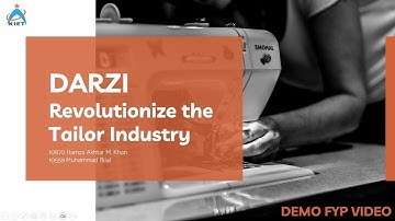 FYP Demo Video (DARZI)