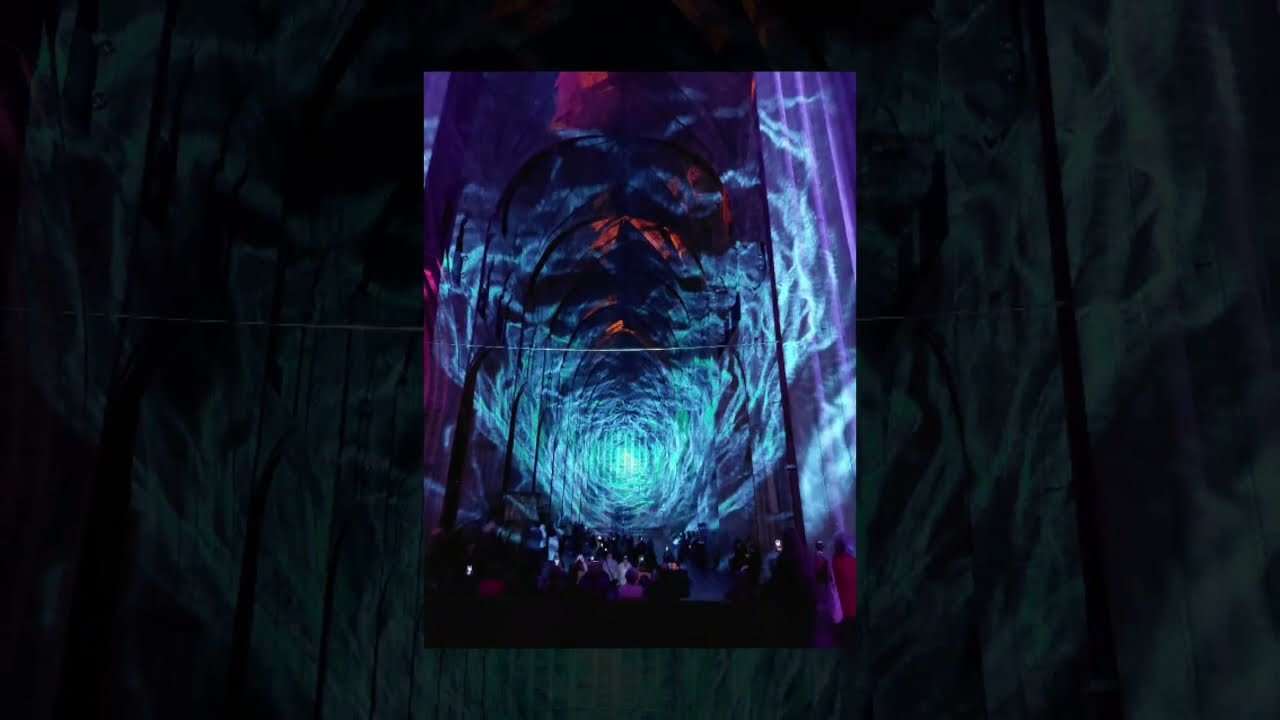 Worcester Cathedral Light Show 2022