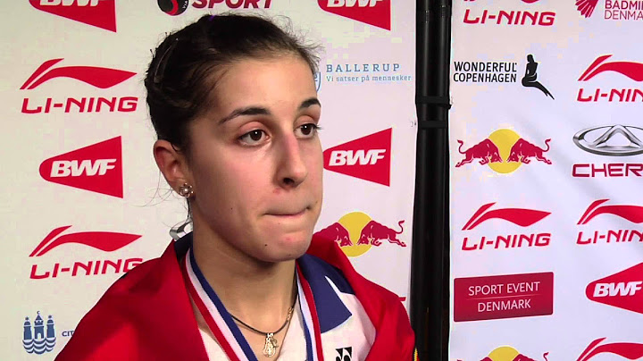 Carolina Marín - Final Campeonatos del Mundo 2014