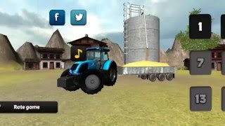 Tractor 3D: Grain Transport Android Gameplay HD screenshot 3