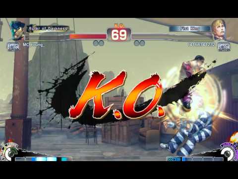 Ultra Street Fighter IV battle: M. Bison vs Cody