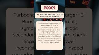 P00c9 Obdii Trouble Code How To Fix