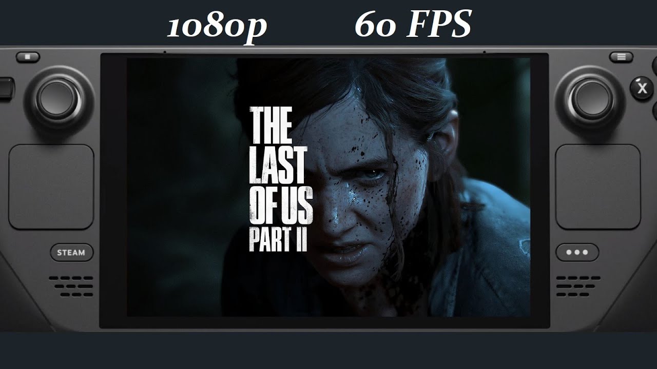 A Few Minutes of The Last of Us Part 2 On Steam Deck 