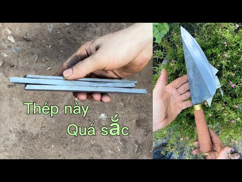 Video Ba loại thép hợp nhất làm dao cạo độ sắc trưa từng có... - youtube
