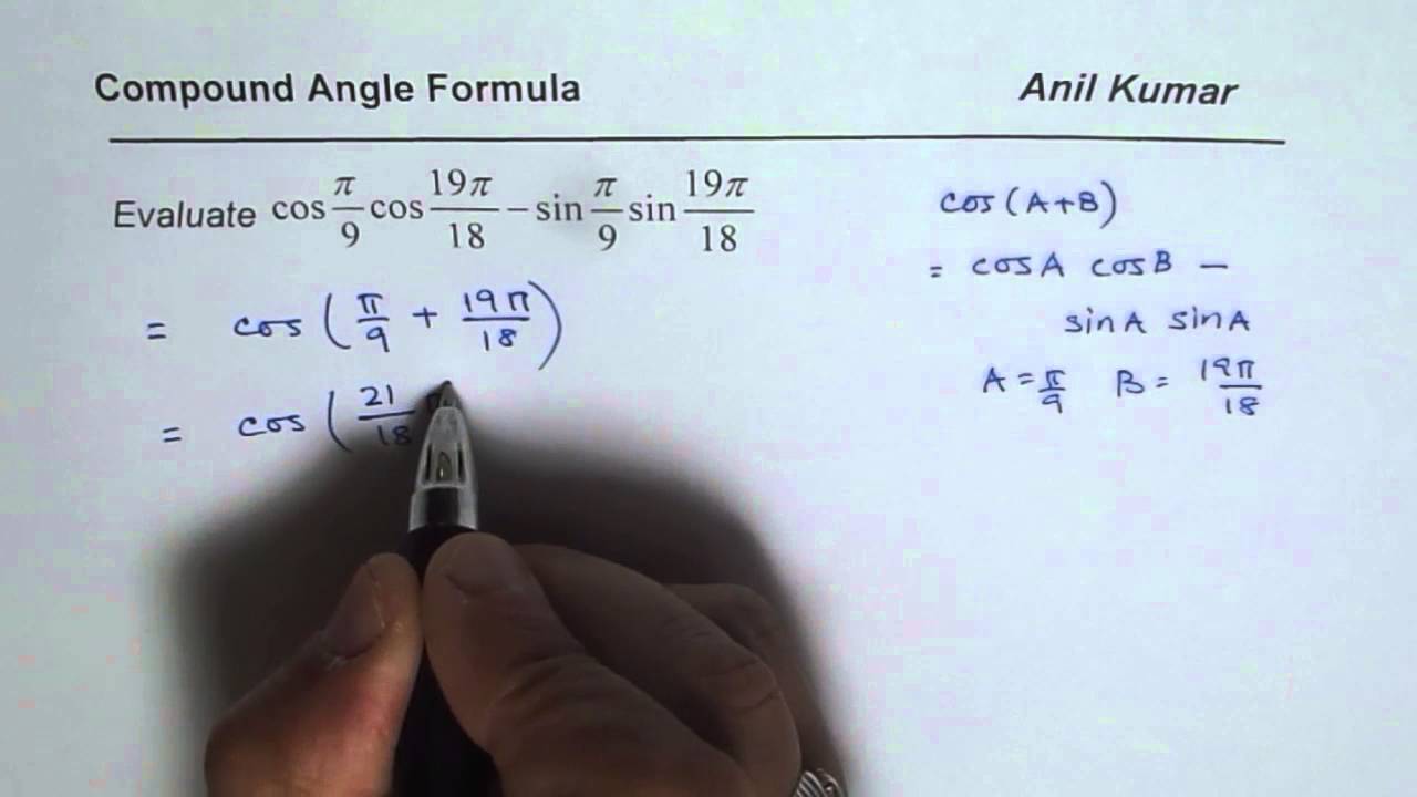 Evaluate Exact Value Of Trigonometric Expression With Compound Angle evaluate-exact-value-of-trigonometric-expression-with-compound-angle
