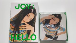 ♡Unboxing Joy 조이 Special Album 안녕 Hello (Photobook & Case Ver.)♡