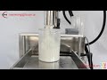 Hzfb semi auto powder filling machine with balance