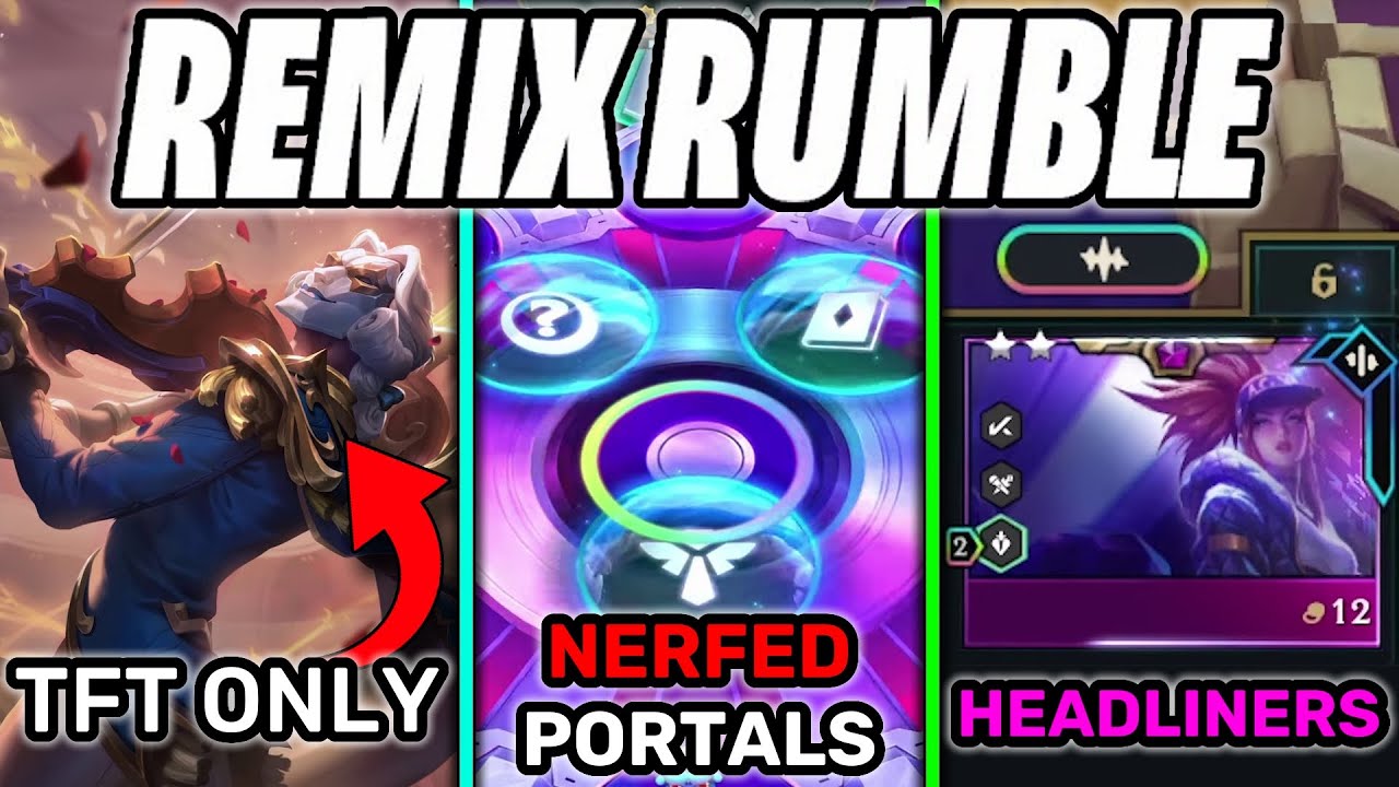 Here are 3 comps to play for release day of TFT Set 10: Remix Rumble #