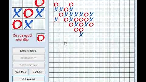 Game Caro AI Demo C Sharp Có Kết hợp trí tuệ nhân tạo Full Code