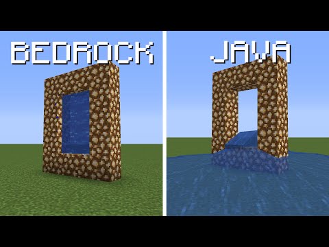 Java vs Bedrock