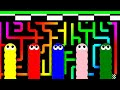 💀 Worm Maze RACE #9 — 🔥 9 LEVELS 🔥 | Who will win? Marble Race