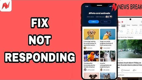 How To Fix And Solve Not Responding On News Break App | Final Solution