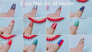 💅✨The Secret Nail Art Hack Using Only Household Items You Already Own❤️#nailartdesigns 