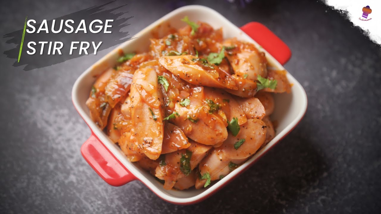 Sausage Stir Fry Easy and Quick Recipe Bachelors Recipe Chicken
