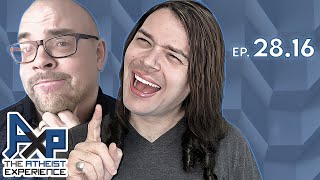 The Atheist Experience 28.16 with Jmike and Richard Gilliver