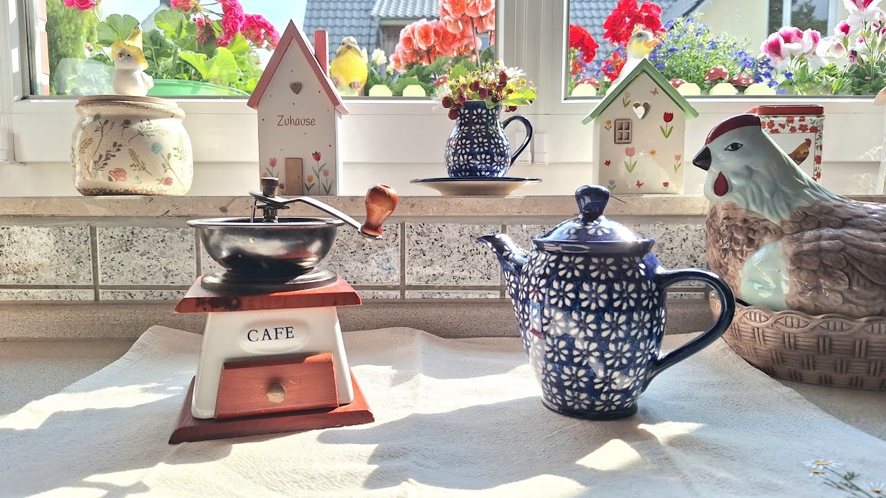 🏡 🧵 Quiet Day in Northern Germany: Sewing & Handmade Home Decor