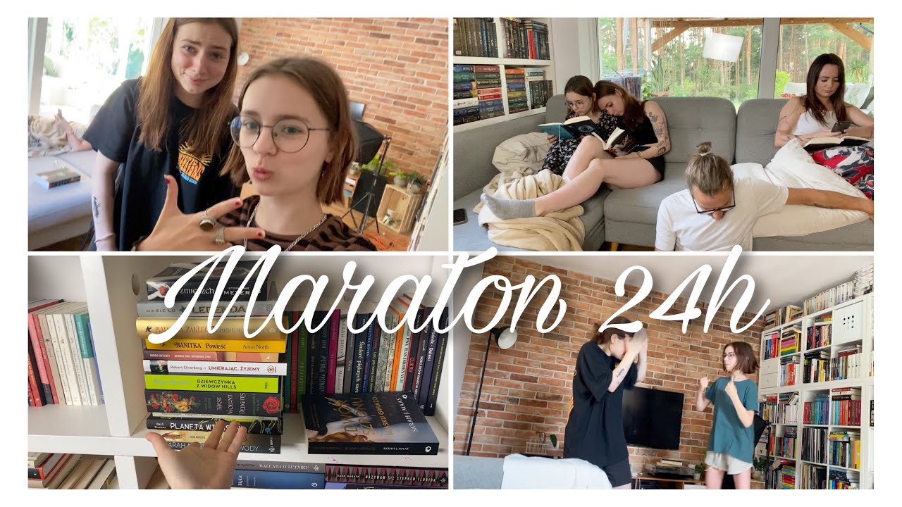 CZYTAMY PRZEZ 24 GODZINY 📚 Maraton złotej nocy 📖