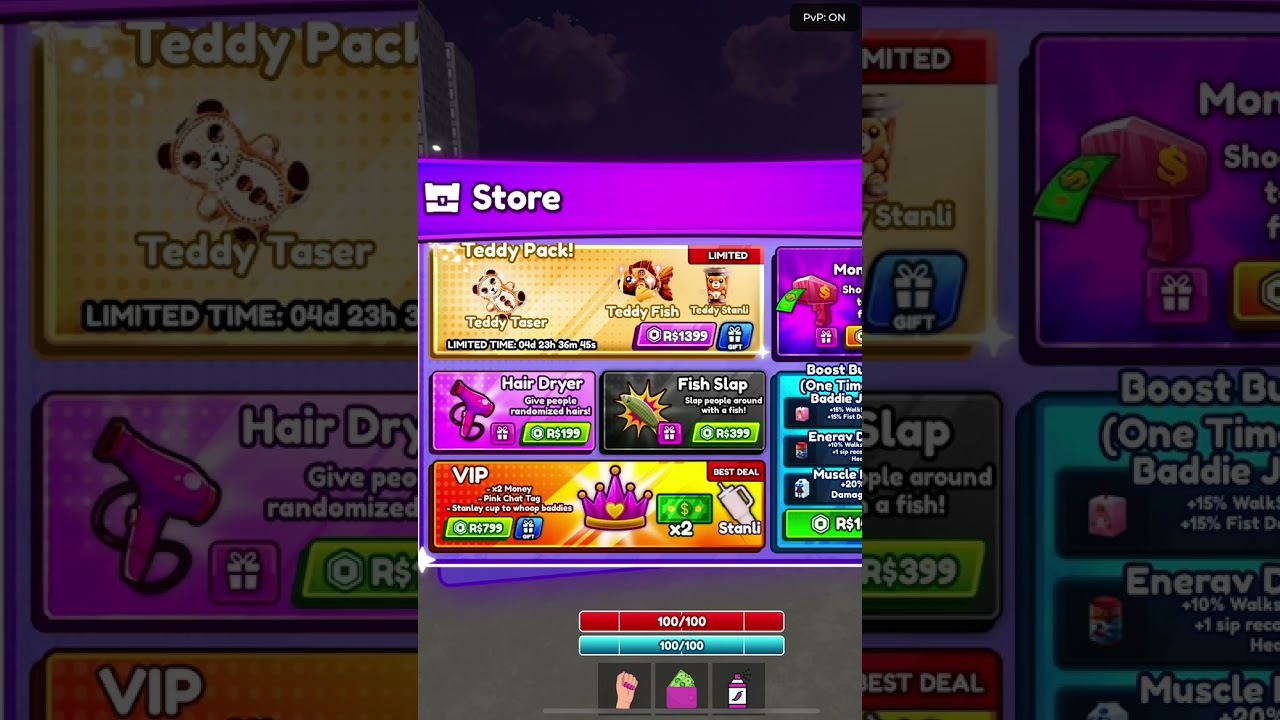 Buying vip in baddies