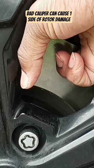 Did you know a faulty caliper can warp or grind one side of your rotor,