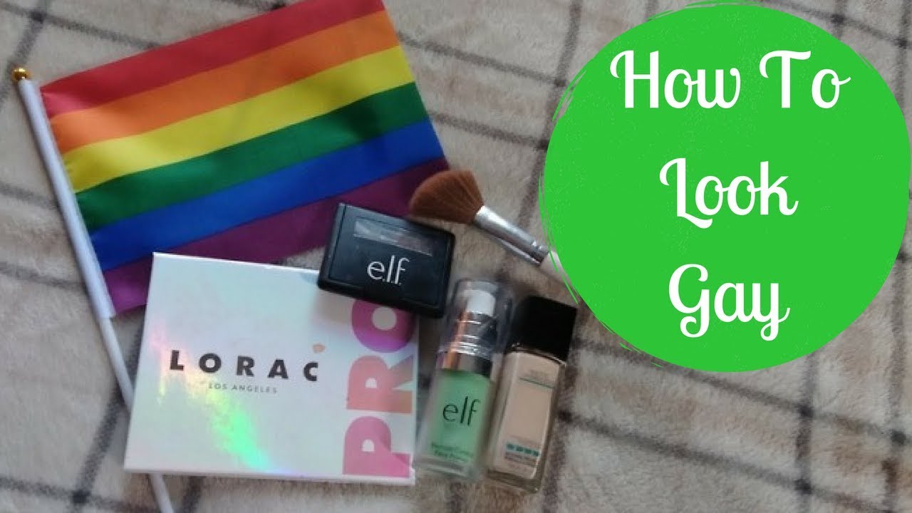 How To Look Gay Makeup Tutorial SnazzyStarlight YouTube