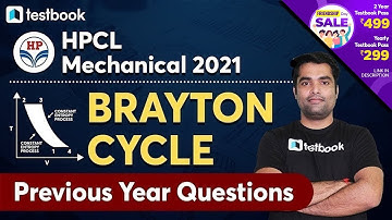 HPCL Mechanical Previous Year Question Paper | Brayton Cycle Thermodynamics | Dhiraj Sir